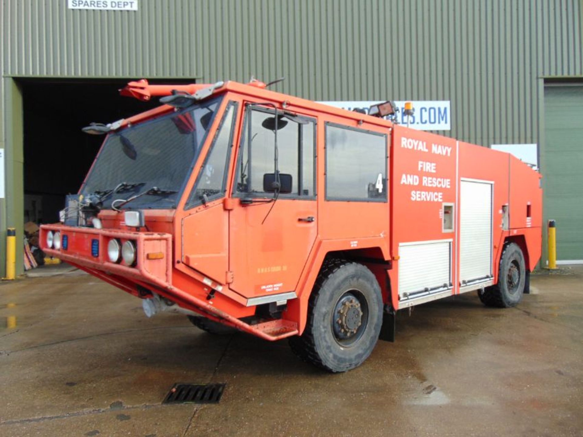 Alvis Unipower 4x4 Rapid Intervention Vehicle RIV Fire Truck ONLY 3,192 Km!