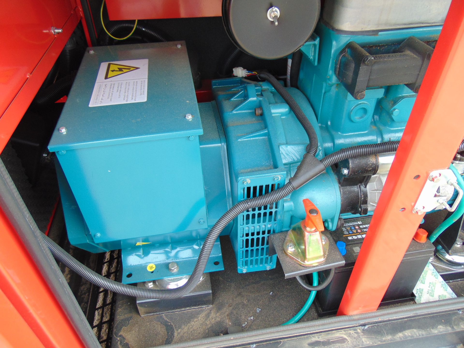 2022 UNISSUED 25 KVA 3 Phase Silent Diesel Generator Set - Image 13 of 15