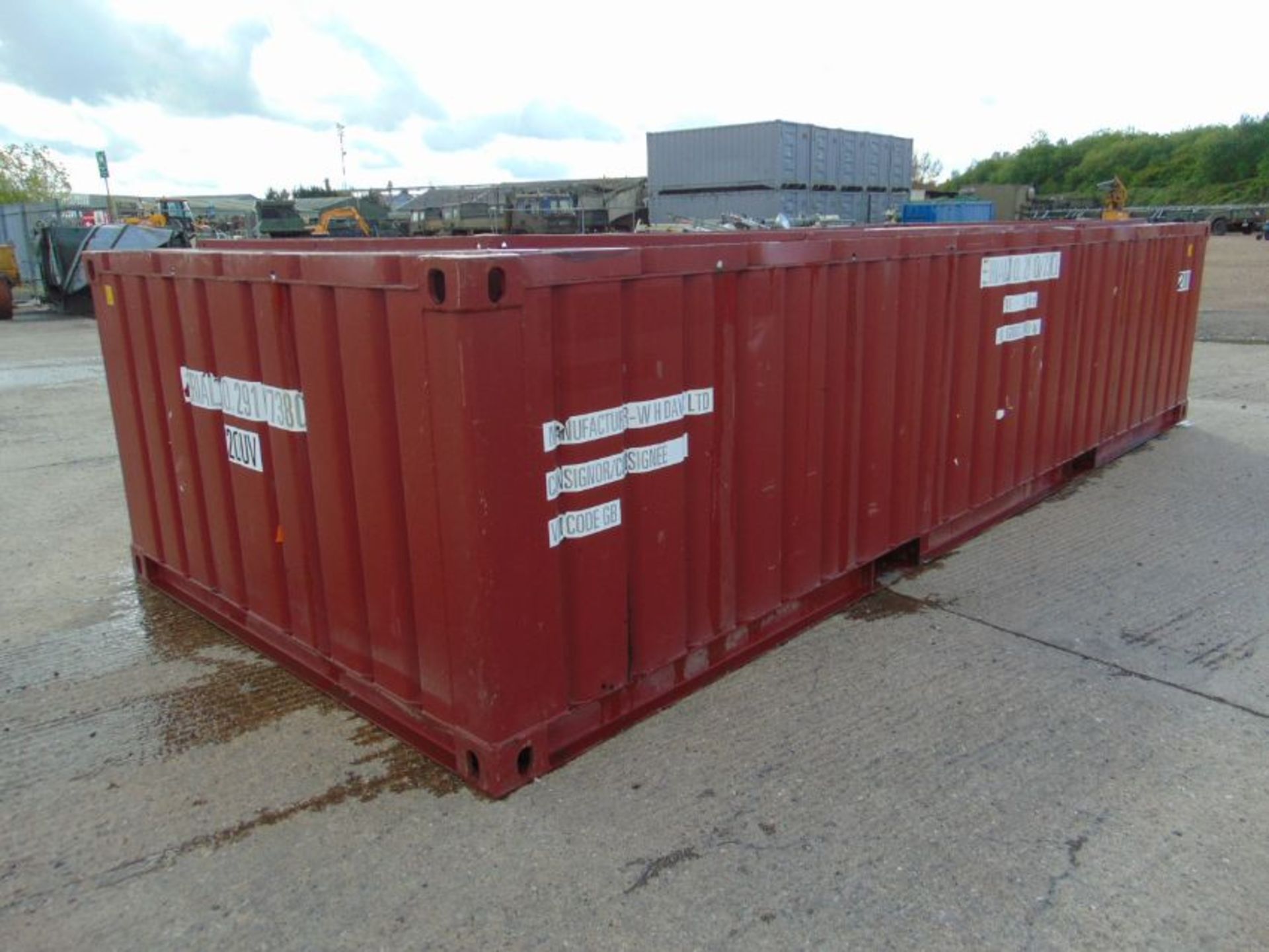 Specialist Half Height 20ft Sealed ISO Shipping Container - Bild 5 aus 11