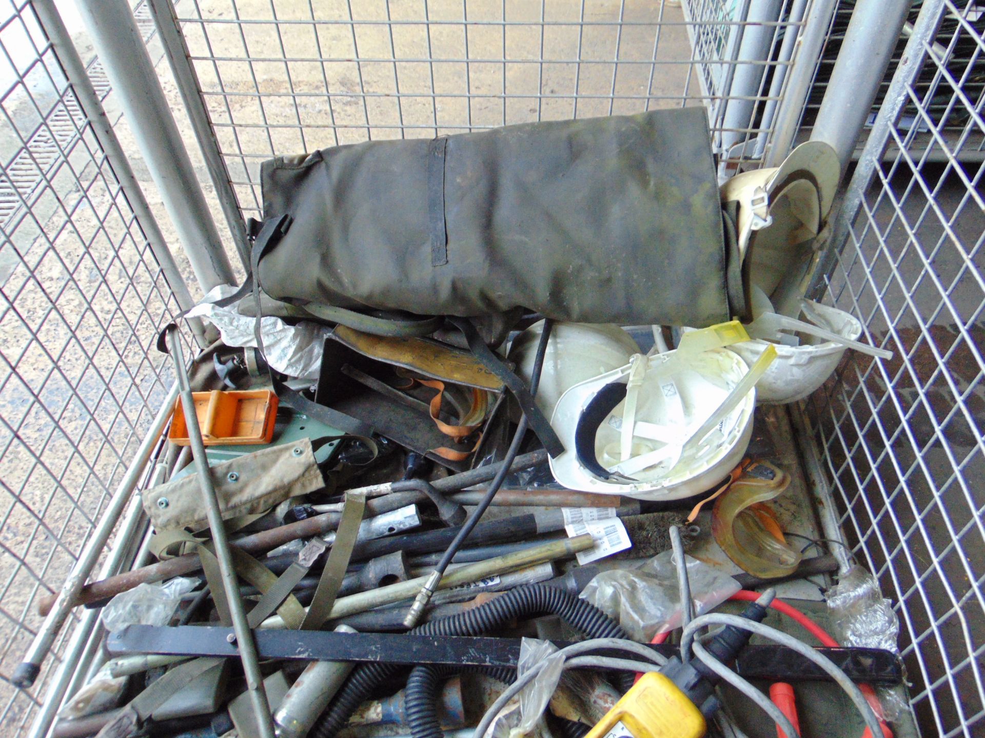 1x Stillage of Tools, Winch control, Jump Leads etc etc - Image 2 of 7