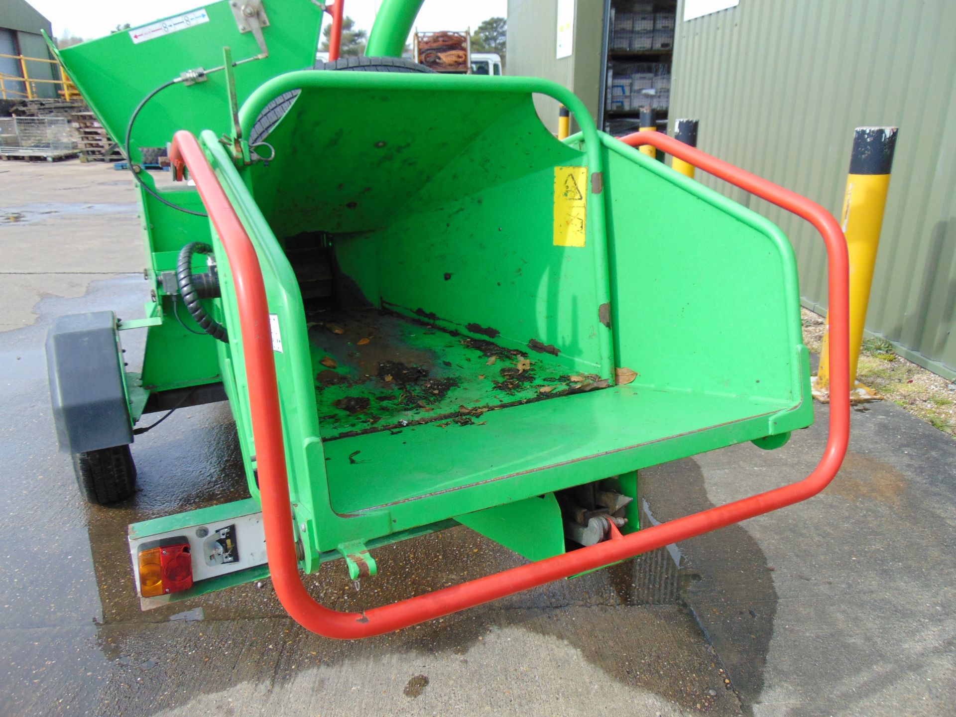 GreenMech ECM150 MT35 Yanmar Diesel Trailed Woodchipper ONLY 581 hrs From Council - Image 11 of 22