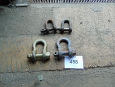 4x Recovery HD D Shackles