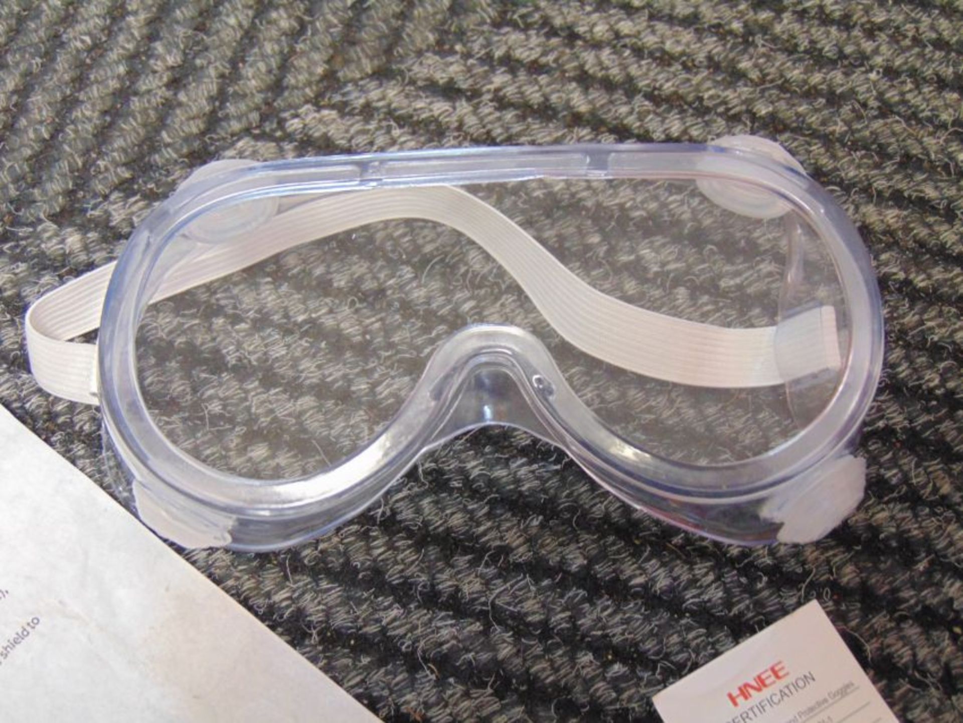 160 x NEW UNISSUED Safety goggles GLYZ1-1 - Image 6 of 15