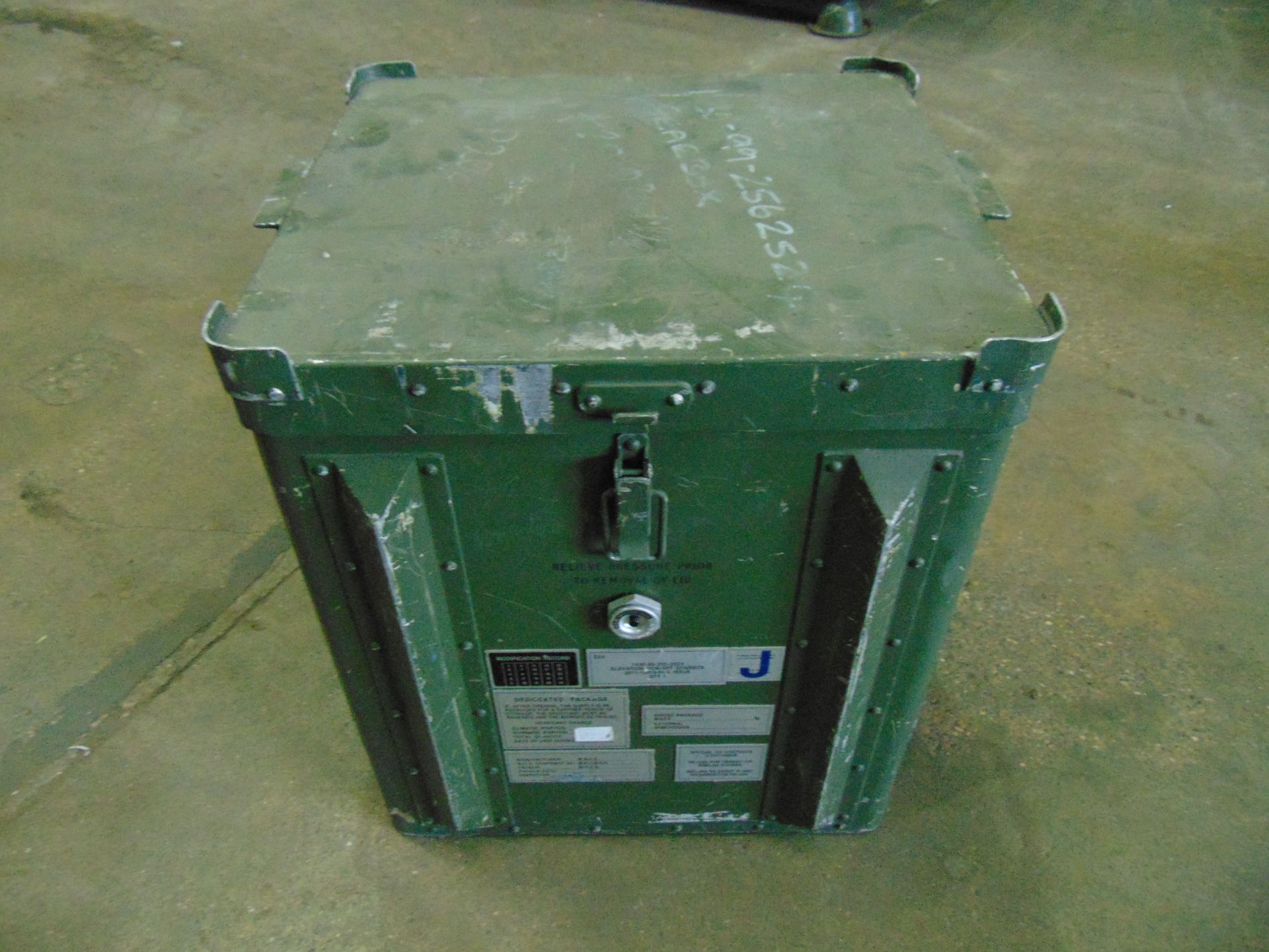 Aluminium Heavy Duty Secure Storage Box 46x41x53 cm