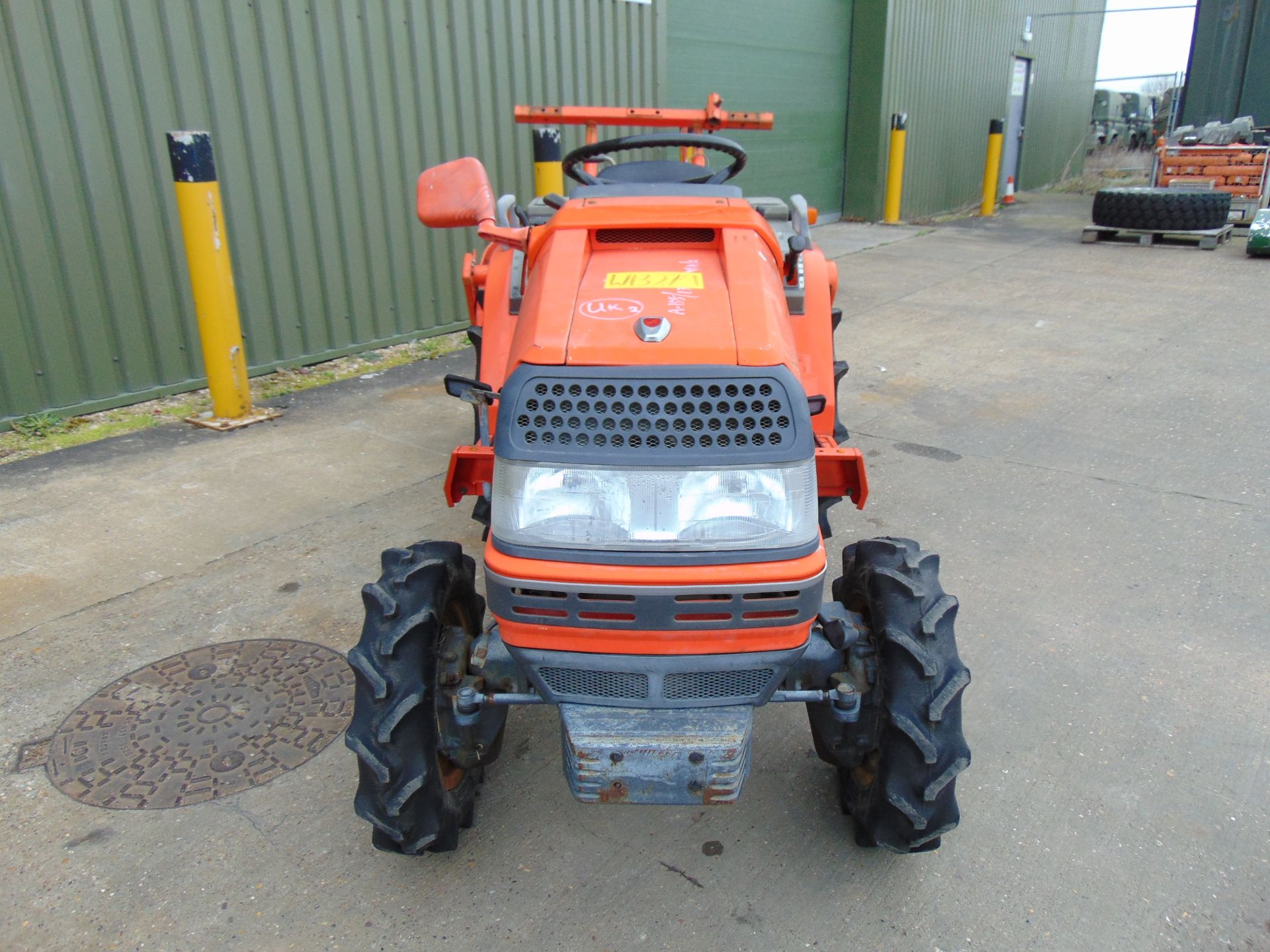 Kubota Aste A-155 4WD Compact Tractor c/w Rotovator ONLY 1,462 HOURS! - Bild 3 aus 19