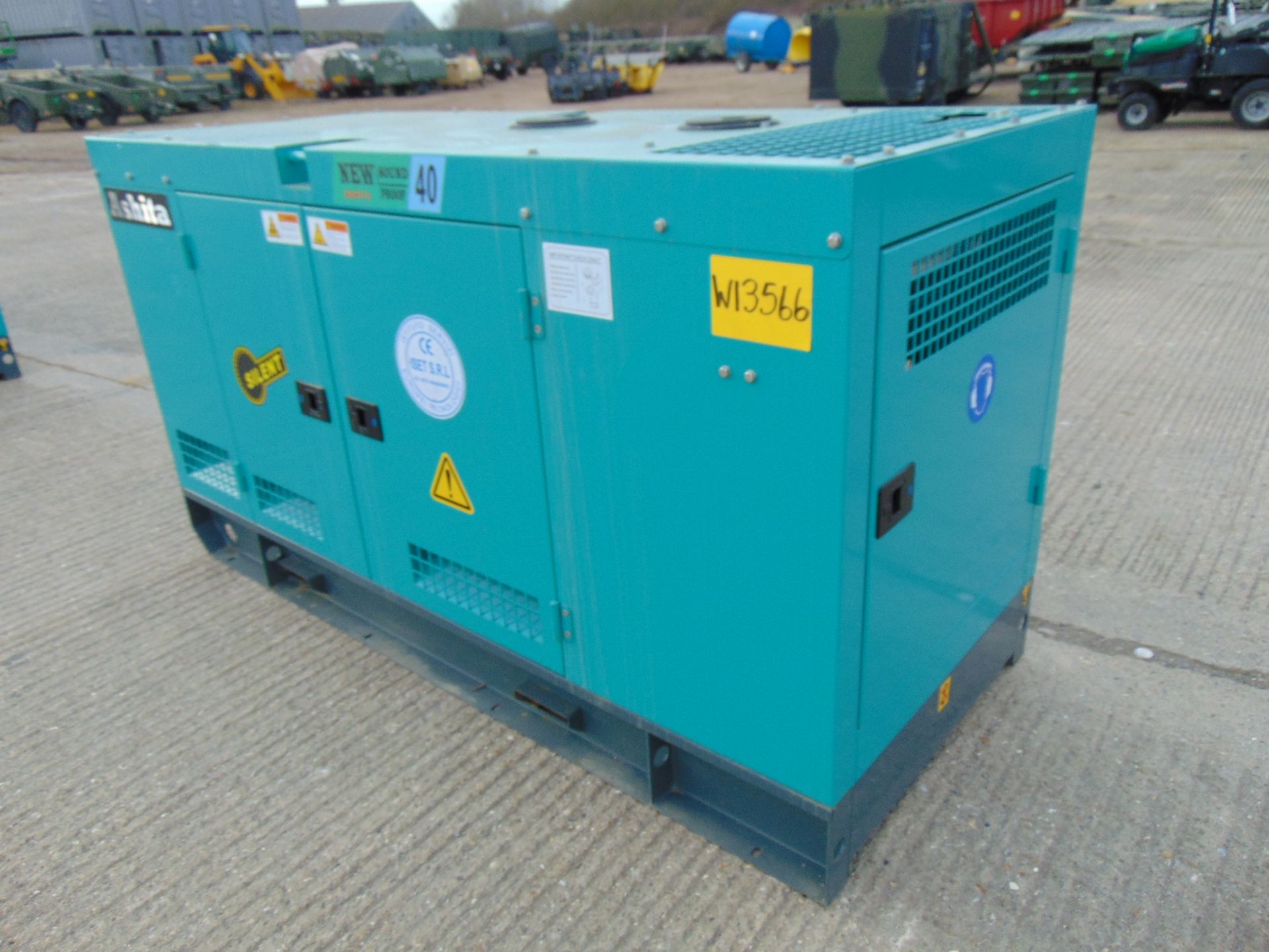 2022 UNISSUED 40 KVA 3 Phase Silent Diesel Generator Set - Image 3 of 19