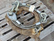 2 x Unissued Heavy Duty Recovery Wire Rope Assys