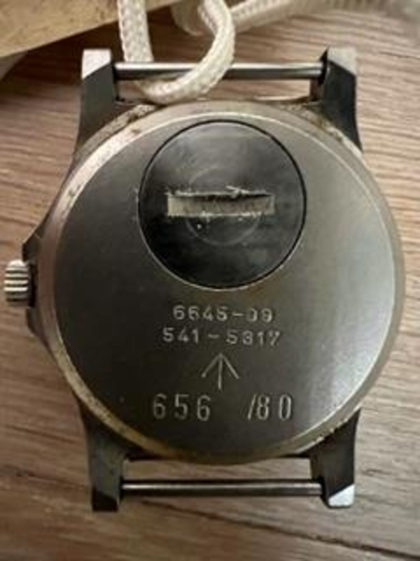 V. RARE CWC FAT BOY W10 BRITISH ARMY SERVICE WATCH NATO MARKS DATE 1980 SN.656 - Image 4 of 5