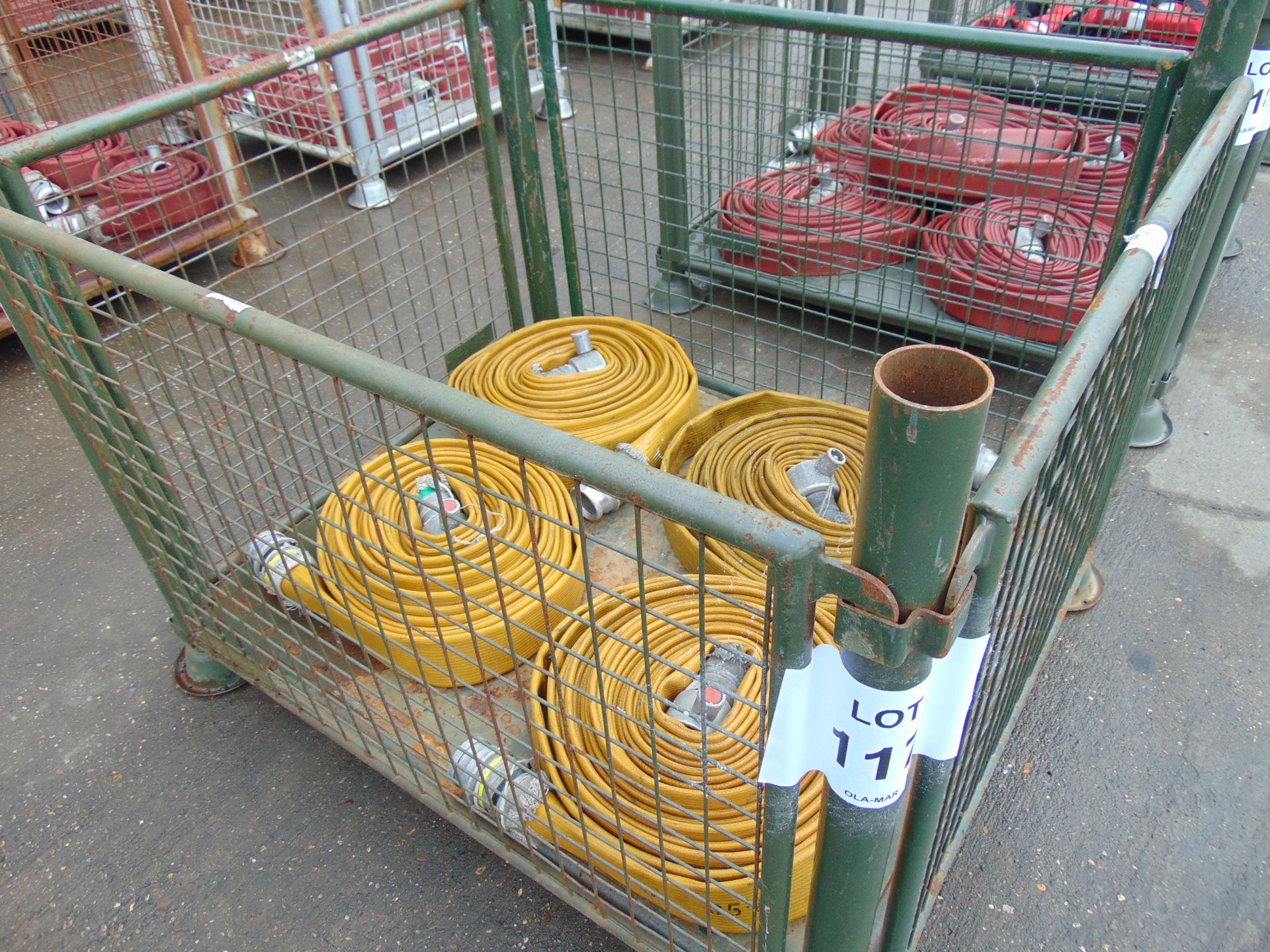 4 x Angus Layflat Fire Hoses with Couplings - Image 3 of 3