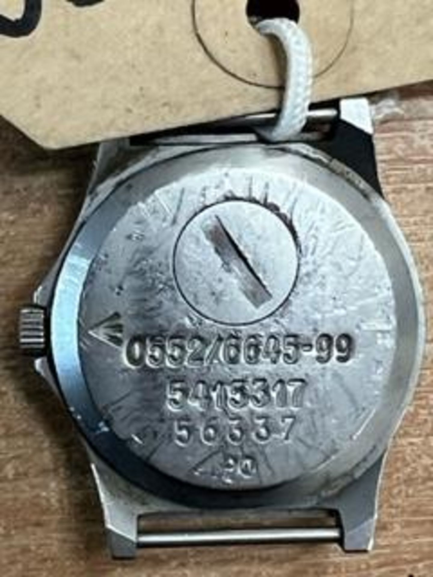 CWC 0552 ROYAL MARINES SERVICE WATCH NATO MARKS DATE 1990 ** GULF WAR** - Image 6 of 9
