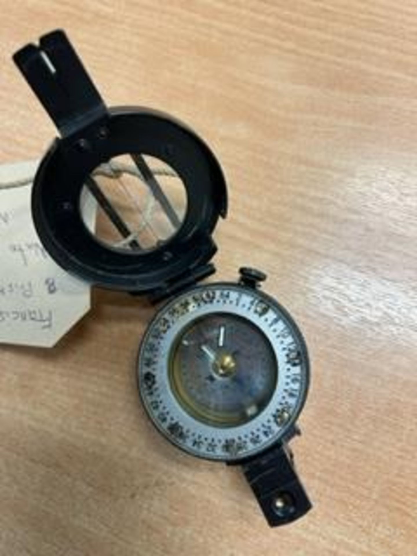 FRANCIS BAKER M73 PRISMATIC COMPASS NATO MARKS -NEEDS REPAIR - Bild 3 aus 6