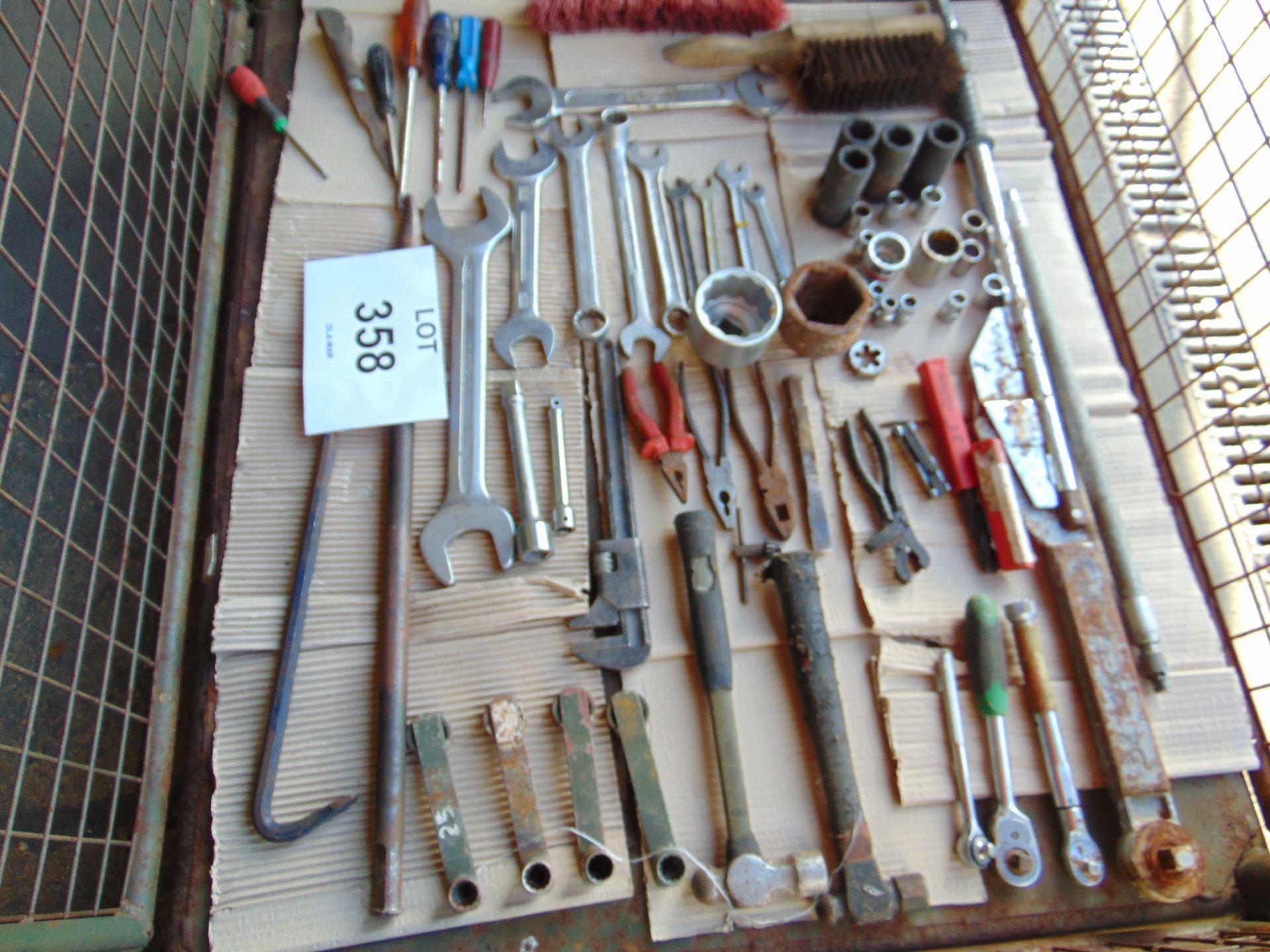 1x Stillage of Tools inc Sockets, Spanners etc - Image 4 of 4