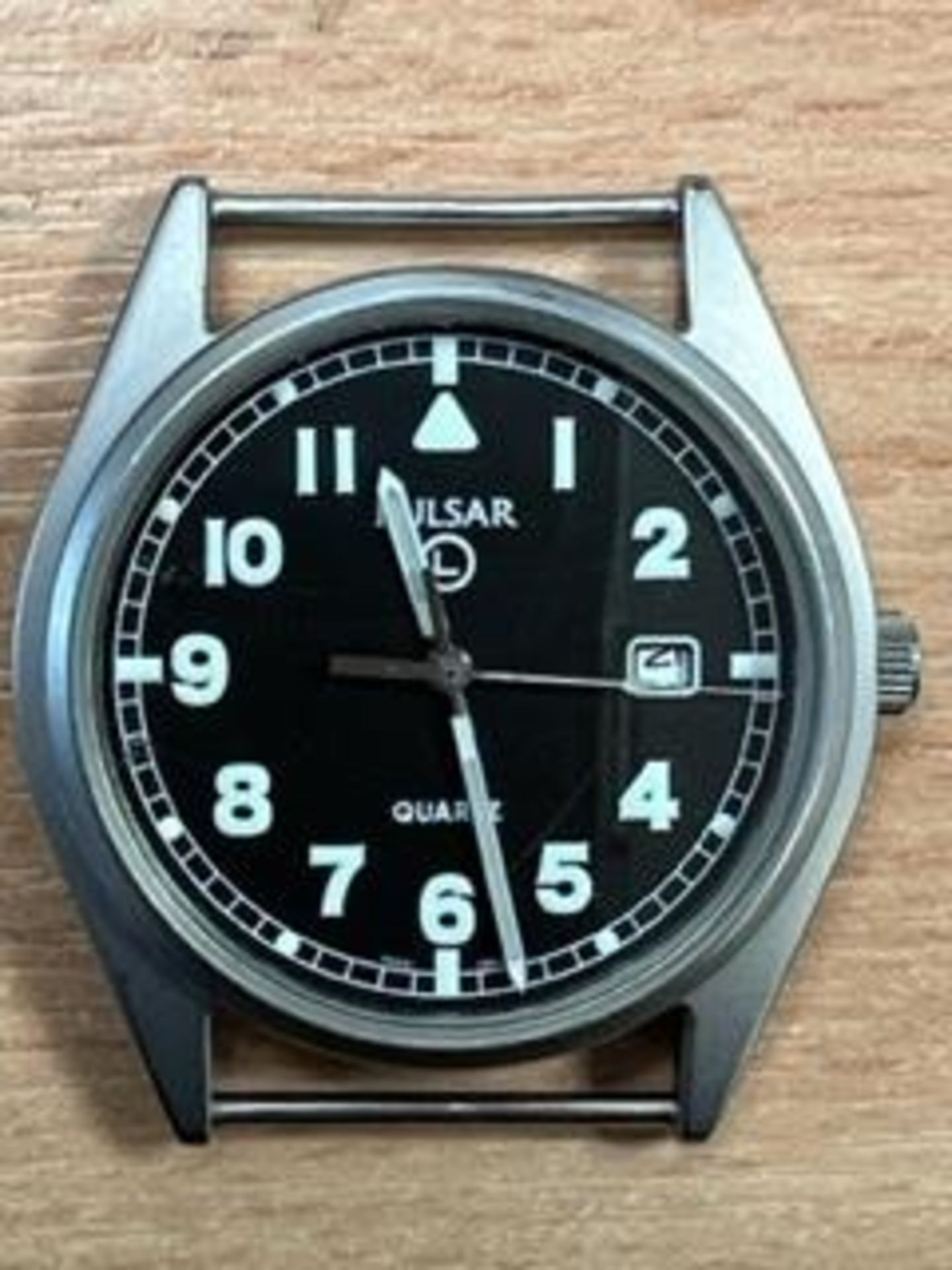 PULSAR BRITISH ARMY W10 SERVICE WATCH WATER RESISTANT NATO MARKS DATE 2004 - Image 3 of 6