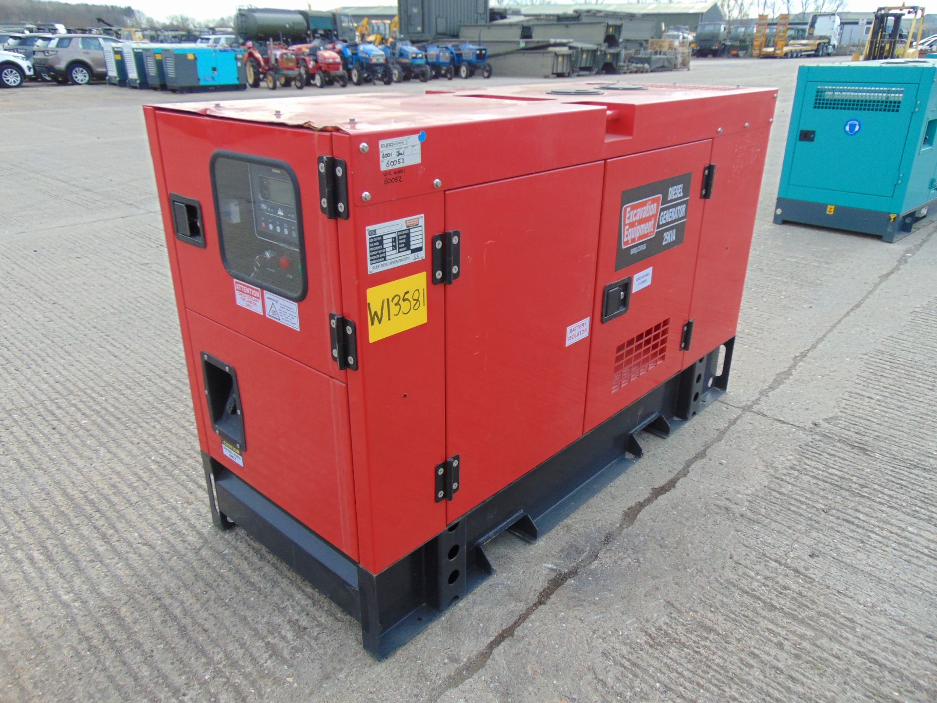 2022 UNISSUED 25 KVA 3 Phase Silent Diesel Generator Set - Image 5 of 15