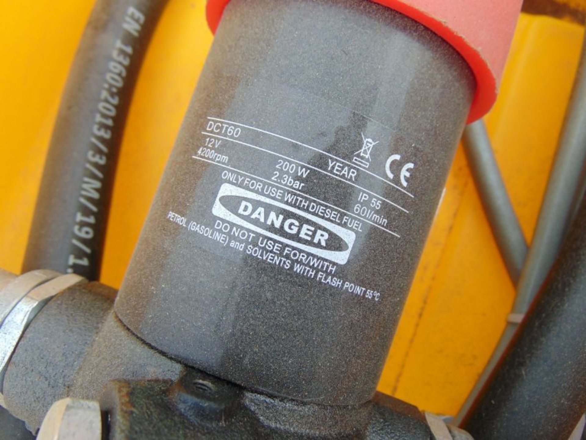 **New Unused** DTK 240 Litre fuel storage tank C/W Pump, Hose & Nozzle - Image 5 of 11