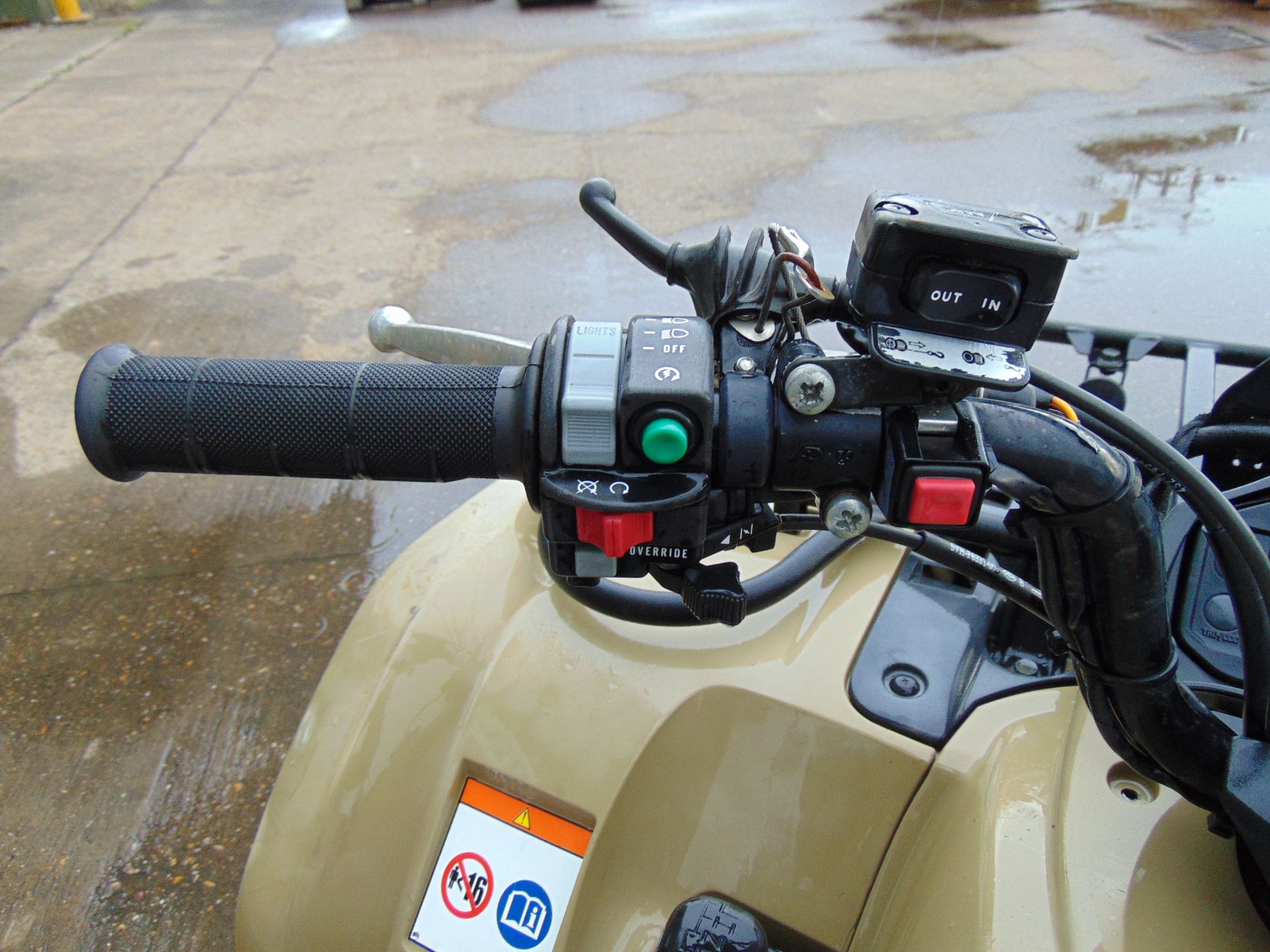 Military Specification Yamaha Grizzly 450 4 x 4 ATV Quad Bike - Image 21 of 23