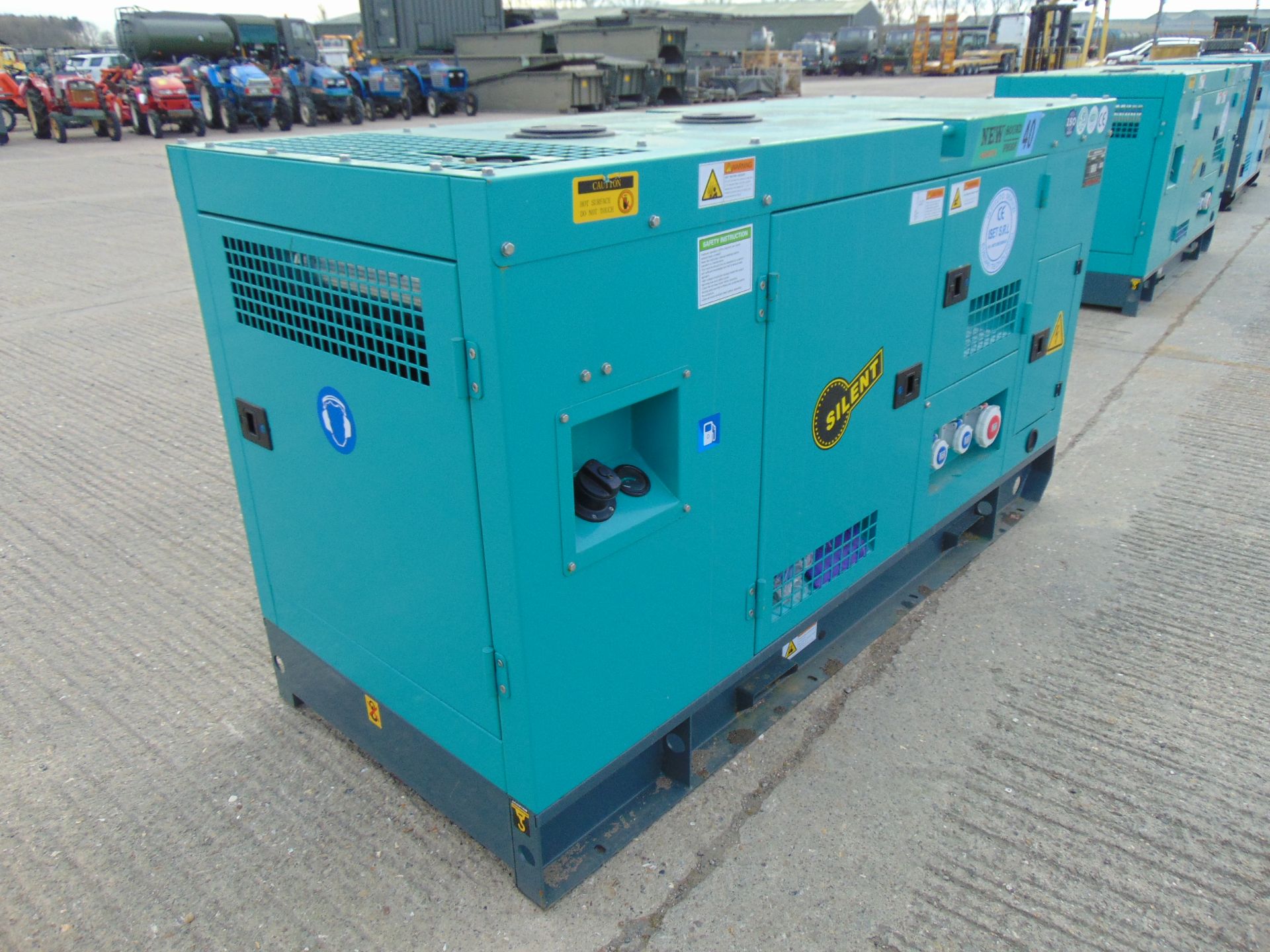 2022 UNISSUED 40 KVA 3 Phase Silent Diesel Generator Set - Image 2 of 19