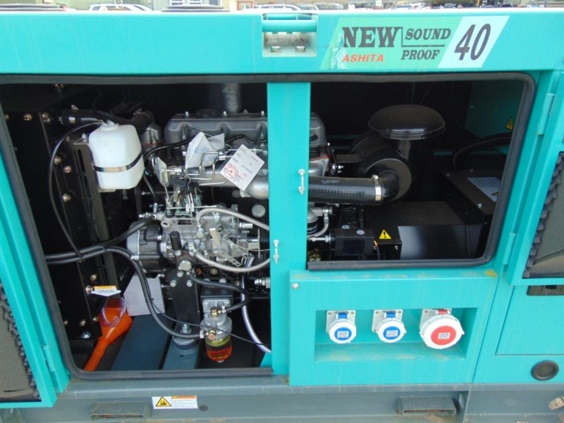 2022 UNISSUED 40 KVA 3 Phase Silent Diesel Generator Set - Image 15 of 19