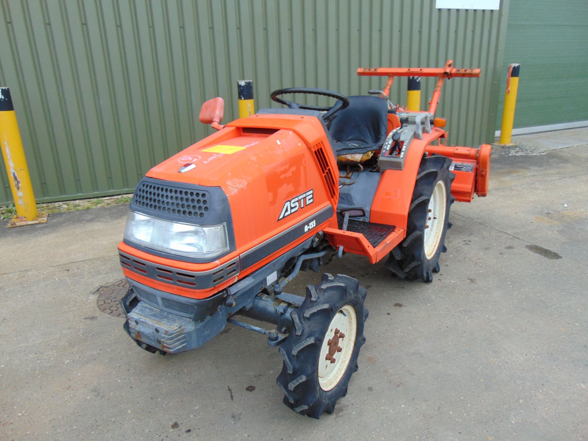 Kubota Aste A-155 4WD Compact Tractor c/w Rotovator ONLY 1,462 HOURS! - Bild 2 aus 19