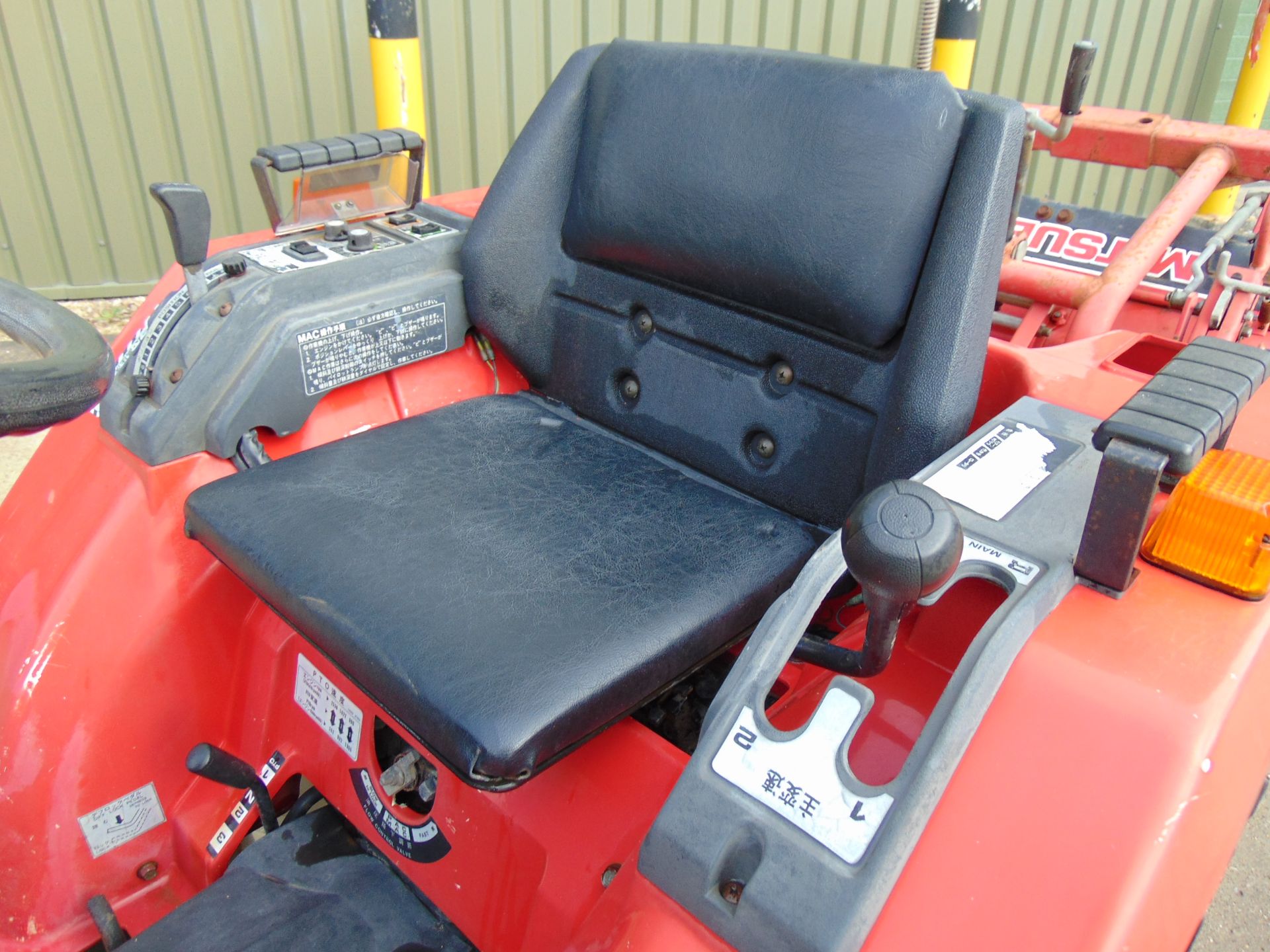 Mitsubishi MT16 4WD Compact Tractor c/w Rotovator ONLY 922 HOURS! - Image 12 of 18