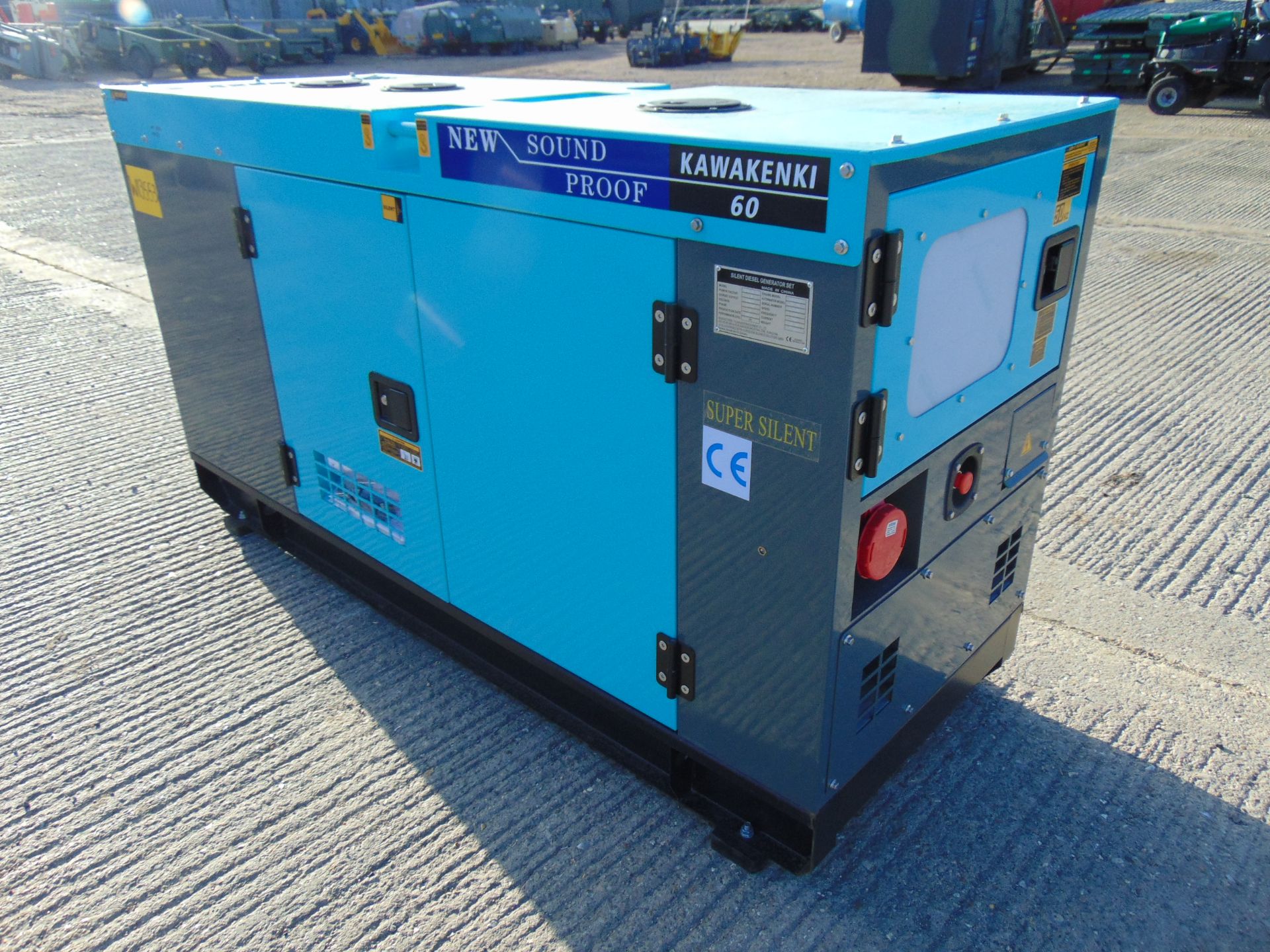 2022 UNISSUED 60 KVA 3 Phase Silent Diesel Generator Set - Bild 6 aus 16