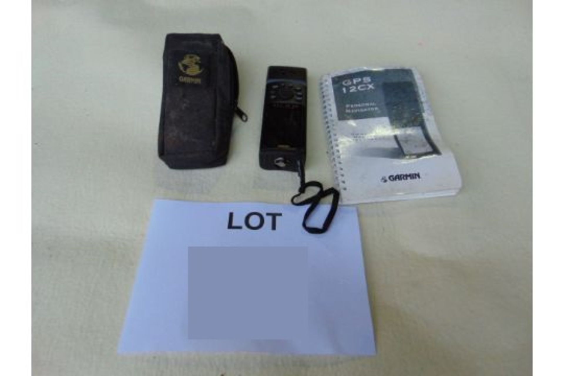 Garmin GPS 12 CX from UK MOD