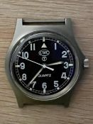 RARE CWC 0552 ROYAL NAVY ISSUE SERVICE WATCH NATO NUMBERS DATED 1990 ** GULF WAR**
