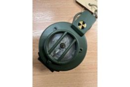 FRANCIS BAKER M88 BRITISH ARMY PRISMATIC COMPASS IN MILS NATO MARKS