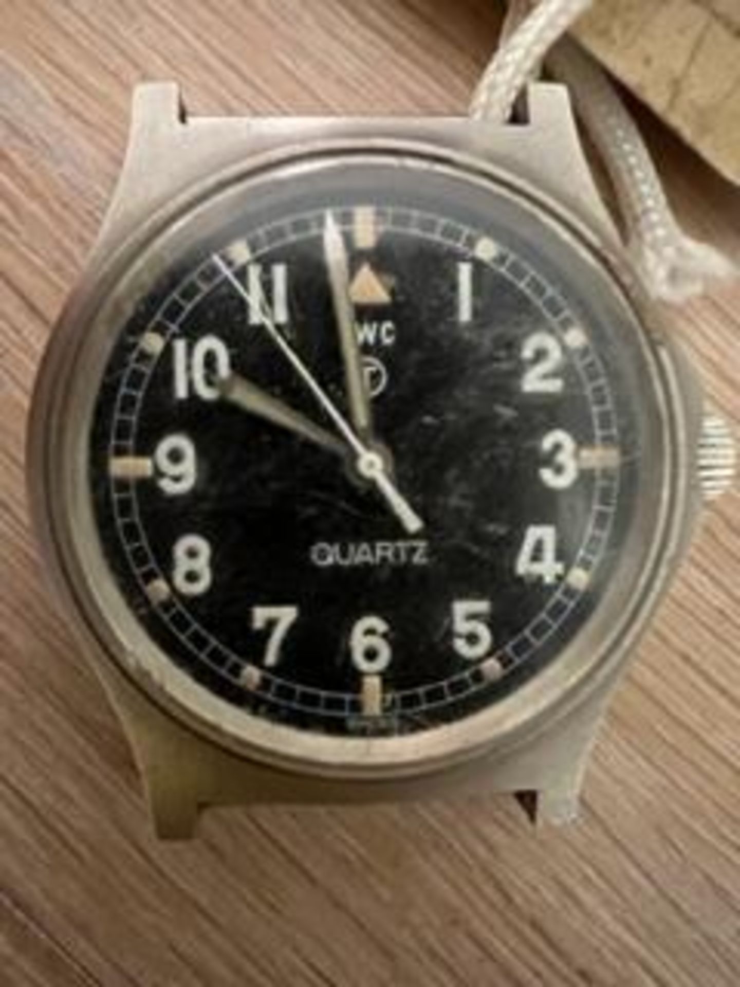 V. RARE CWC FAT BOY W10 BRITISH ARMY SERVICE WATCH NATO MARKS DATE 1980 SN.656 - Image 3 of 5