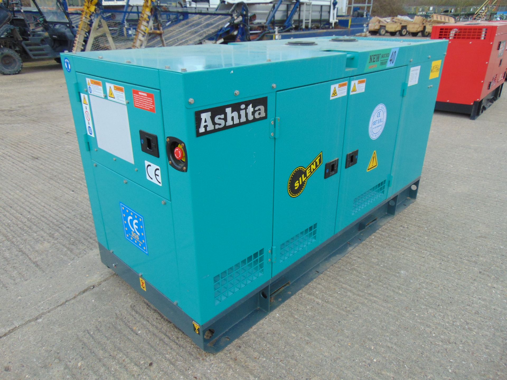 2022 UNISSUED 40 KVA 3 Phase Silent Diesel Generator Set - Image 5 of 19