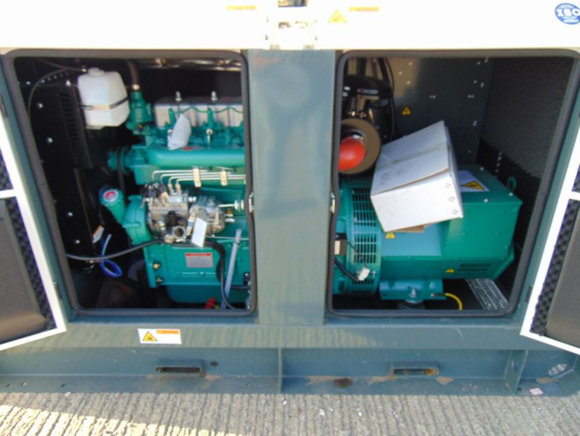 2022 UNISSUED 50 KVA 3 Phase Silent Diesel Generator Set - Image 11 of 14