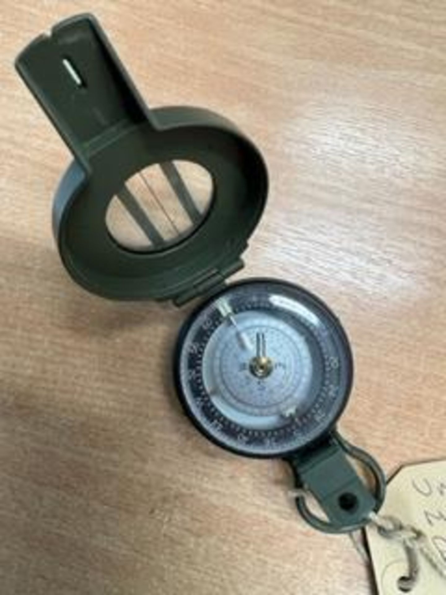 UNISSUED FRANCIS BAKER M88 BRITISH ARMY PRISMATIC COMPASS IN MILS NATO MARKS - Bild 2 aus 6