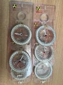 6X SILVA TYPE 4/54 W10 MAP READING COMPASS NATO MARKED