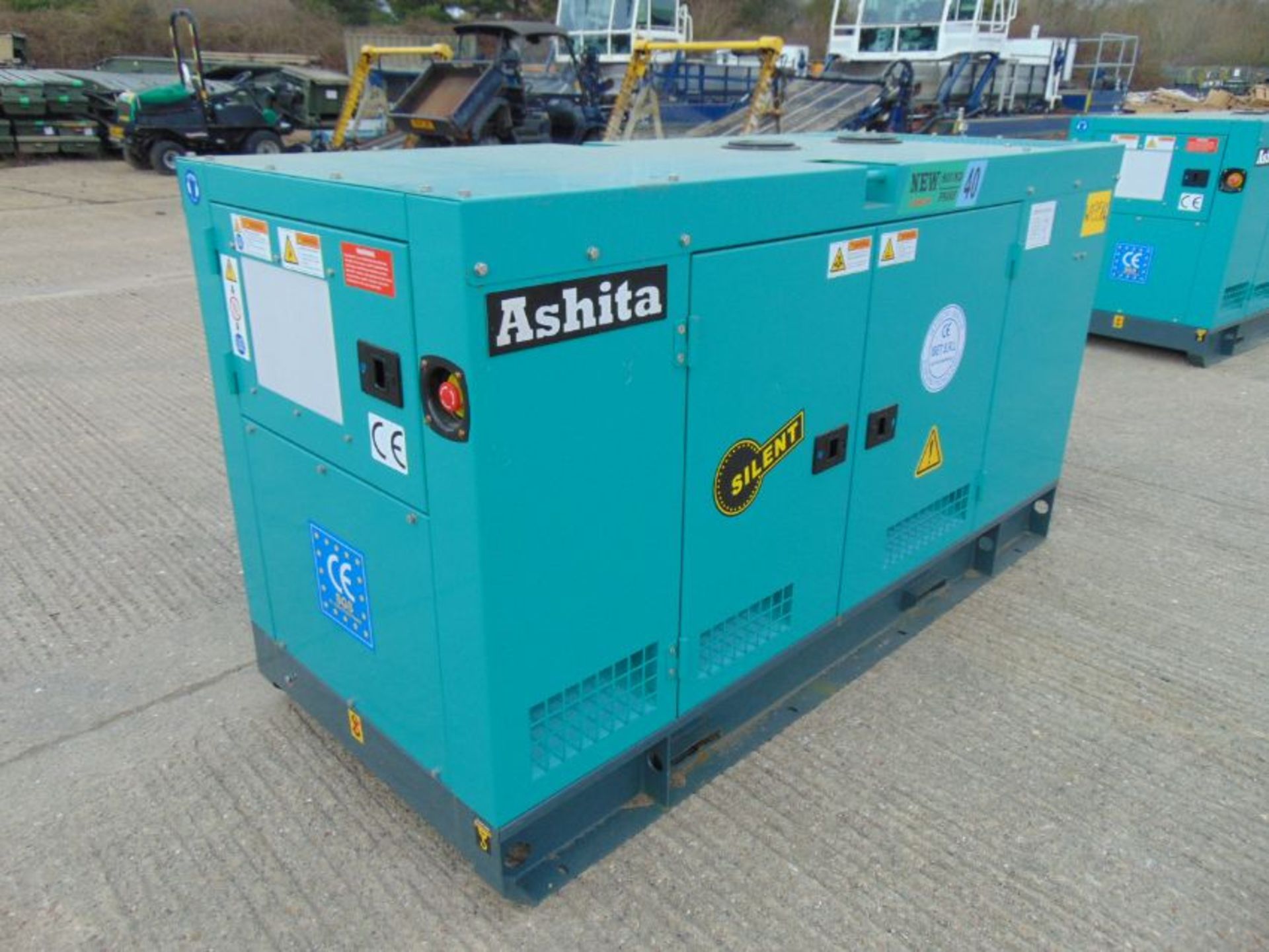 2022 UNISSUED 40 KVA 3 Phase Silent Diesel Generator Set - Image 5 of 19