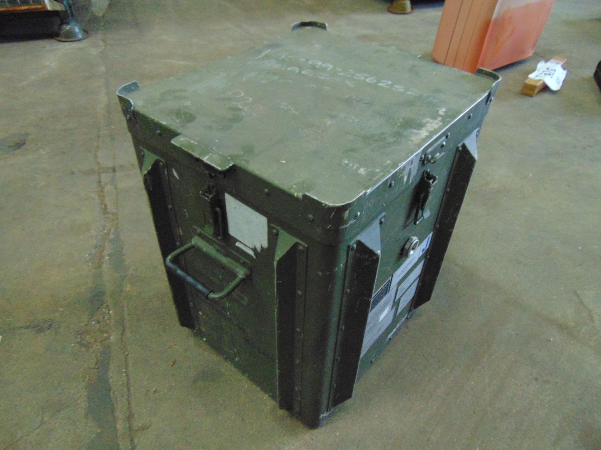 Aluminium Heavy Duty Secure Storage Box 46x41x53 cm - Image 2 of 5