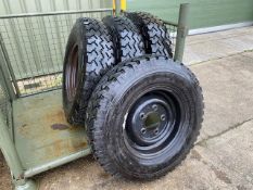 4x Avon Rangemaster 7.50 R16 Tyres on Heavy Duty 5 Stud Rims