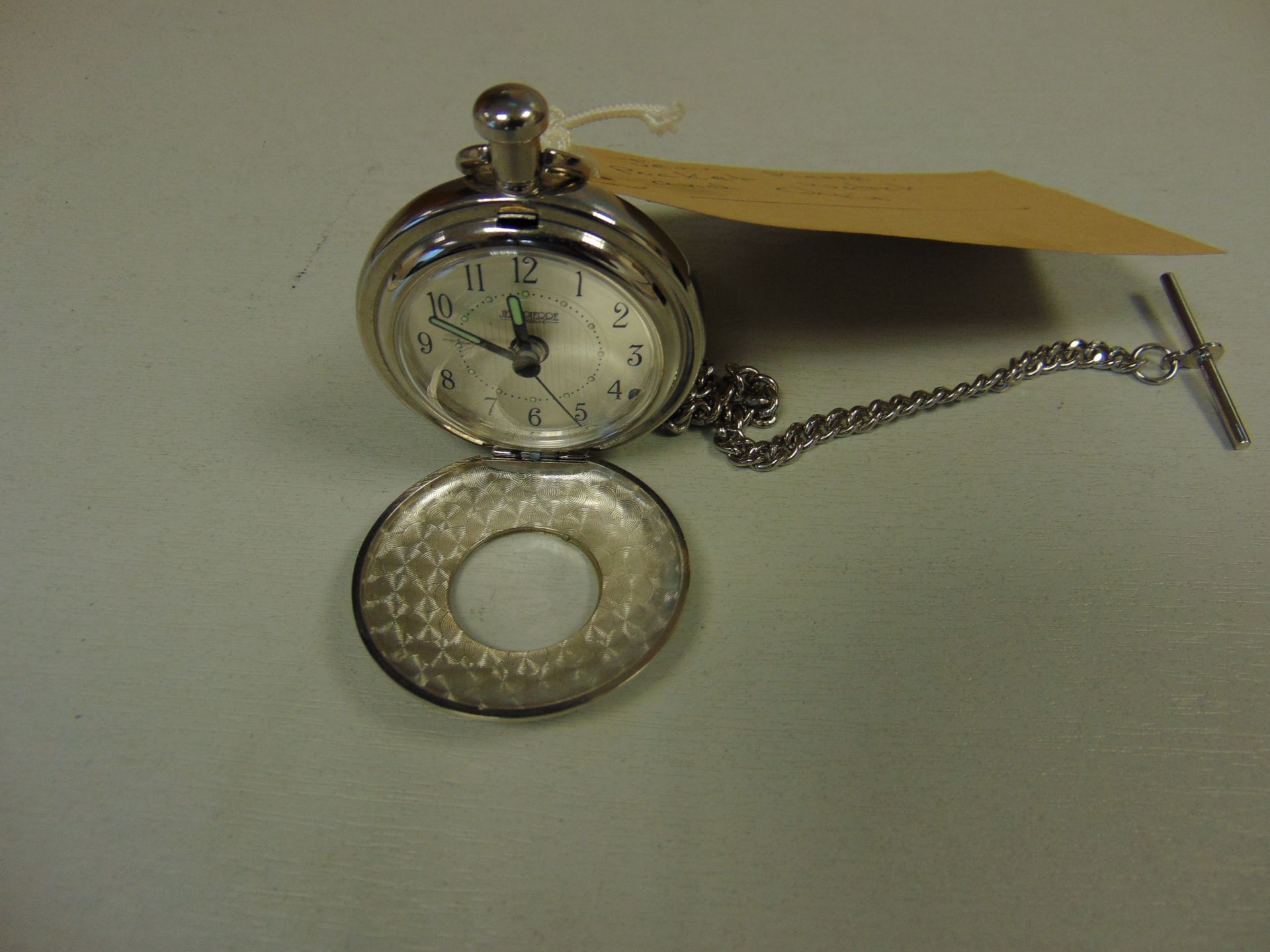 Jean Pierre Pocket Watch and Chain - Image 3 of 4