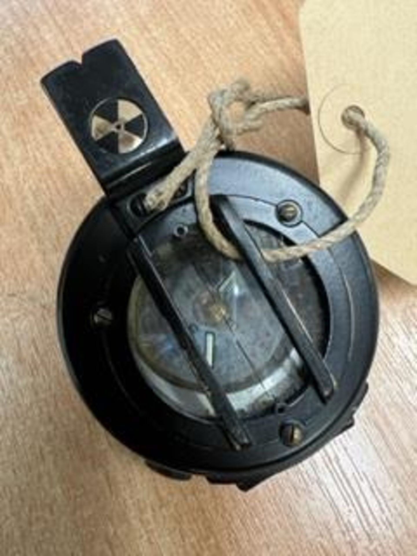 FRANCIS BAKER M73 PRISMATIC COMPASS NATO MARKS -NEEDS REPAIR