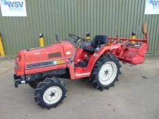 Mitsubishi MT16 4WD Compact Tractor c/w Rotovator ONLY 922 HOURS!
