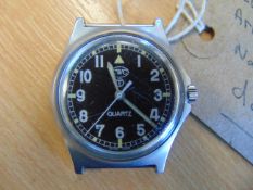 V Rare CWC W10 British Army issue service watch, Nato Marks, Date 1997