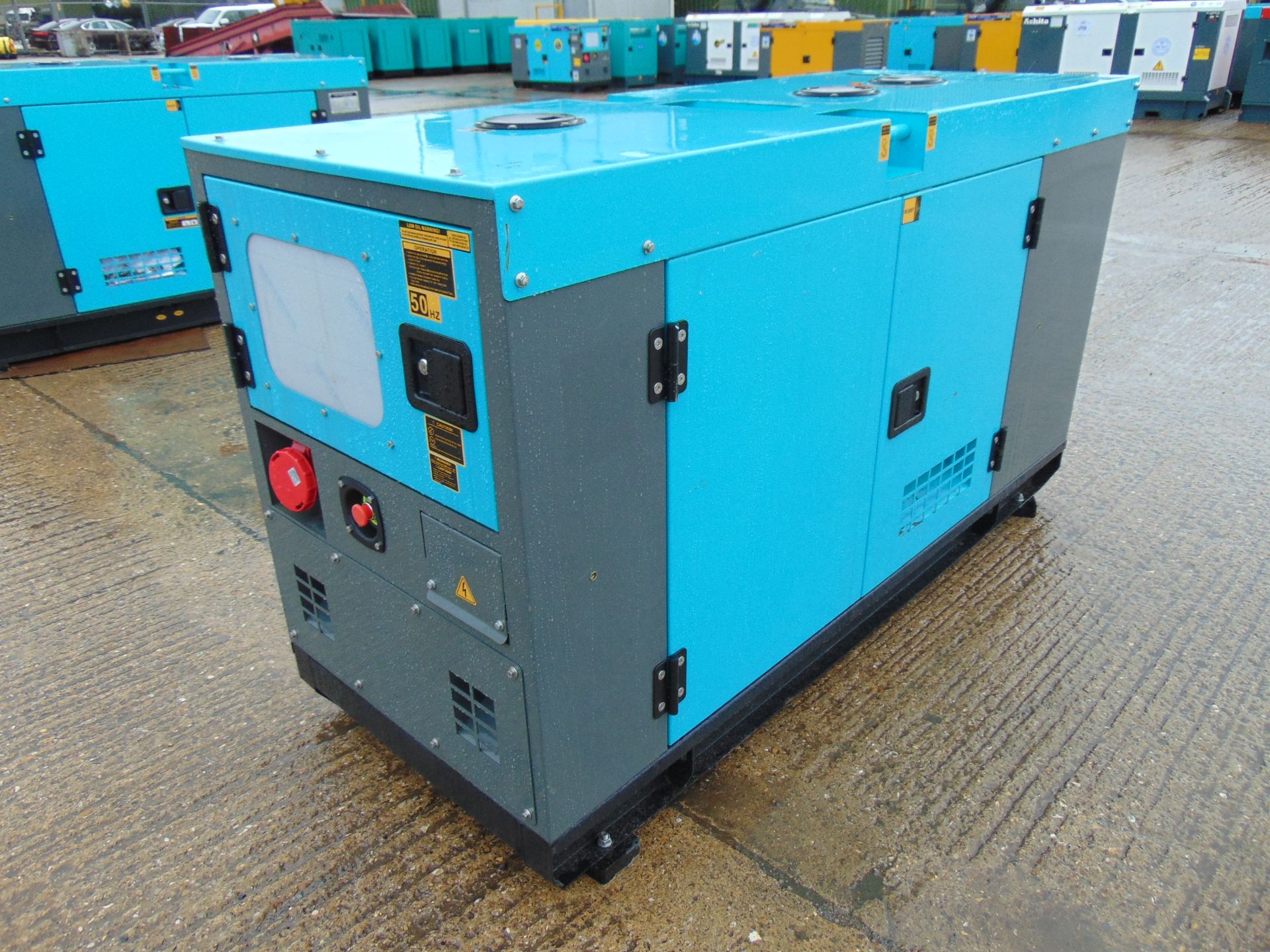 2022 UNISSUED 40 KVA 3 Phase Silent Diesel Generator Set - Image 5 of 16