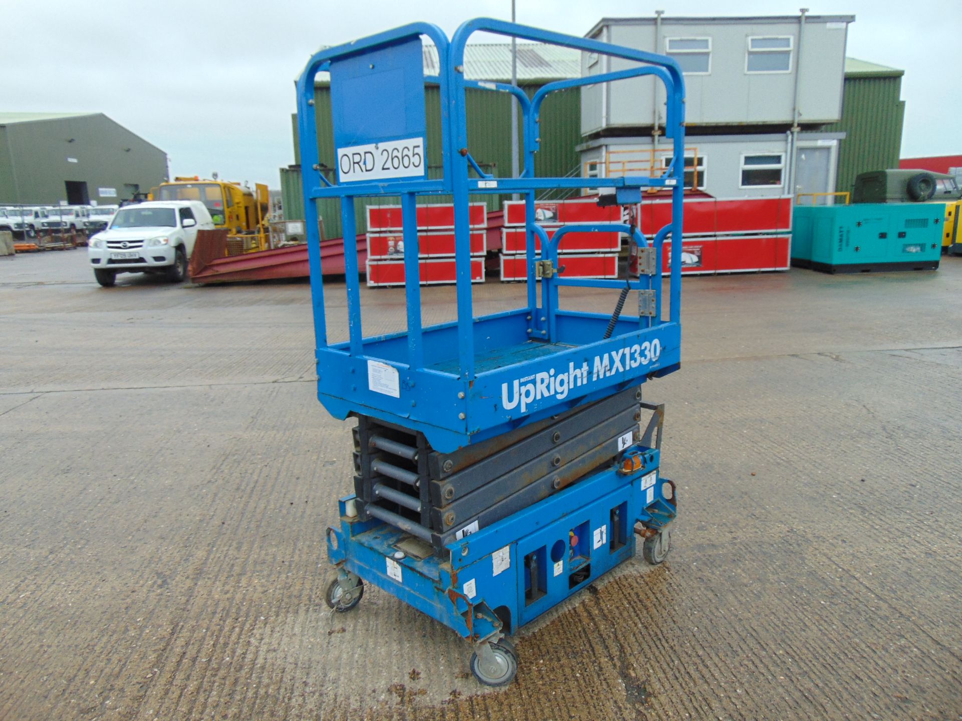 Upright MX1330PA Electric Scissor Lift - Image 2 of 12