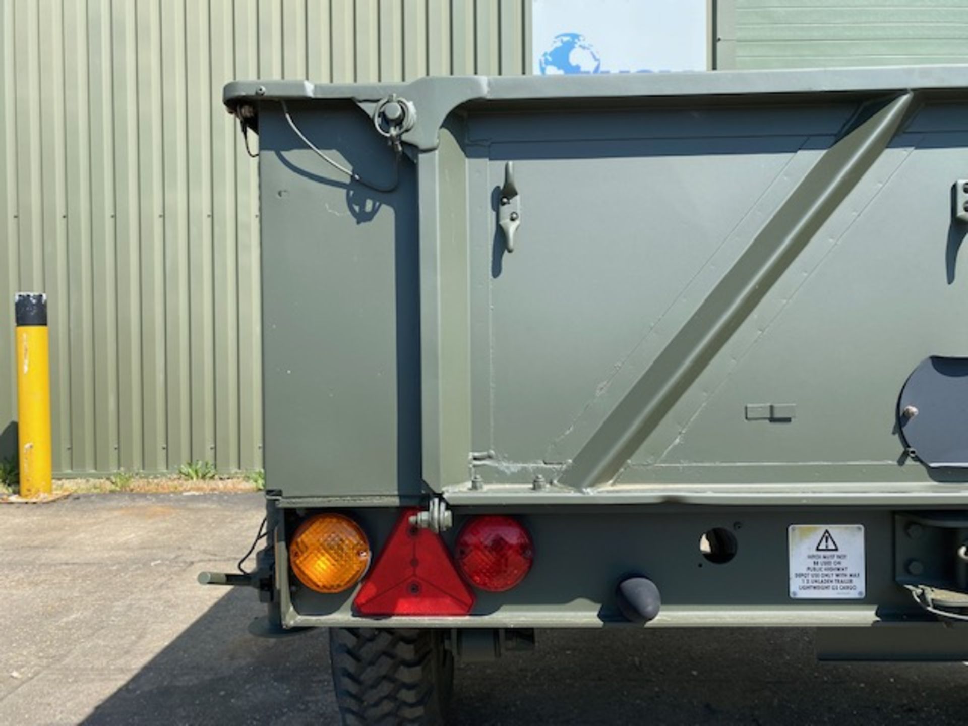 UK MoD Reserve Stock Penman Trailer GS Light Weight Cargo Land Rover - Image 10 of 37