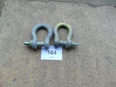 2x 25 ton recovery D.Shackles