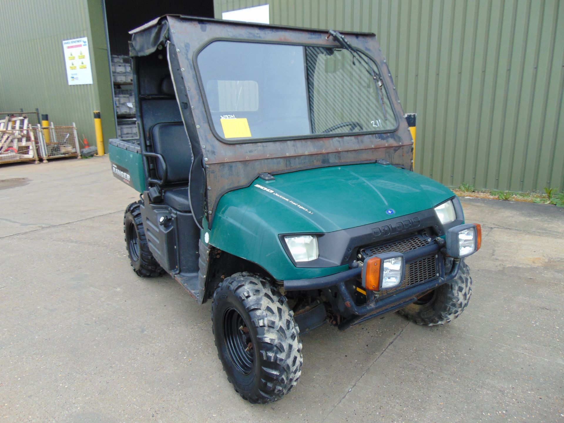 Polaris 4x4 EFI Ranger Utility Vehicle 553 Hrs only - Image 3 of 20