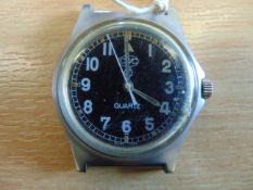 CWC W10 British Army Service Watch Water Resistant to 5ATM, Nato Marks, Date 2006