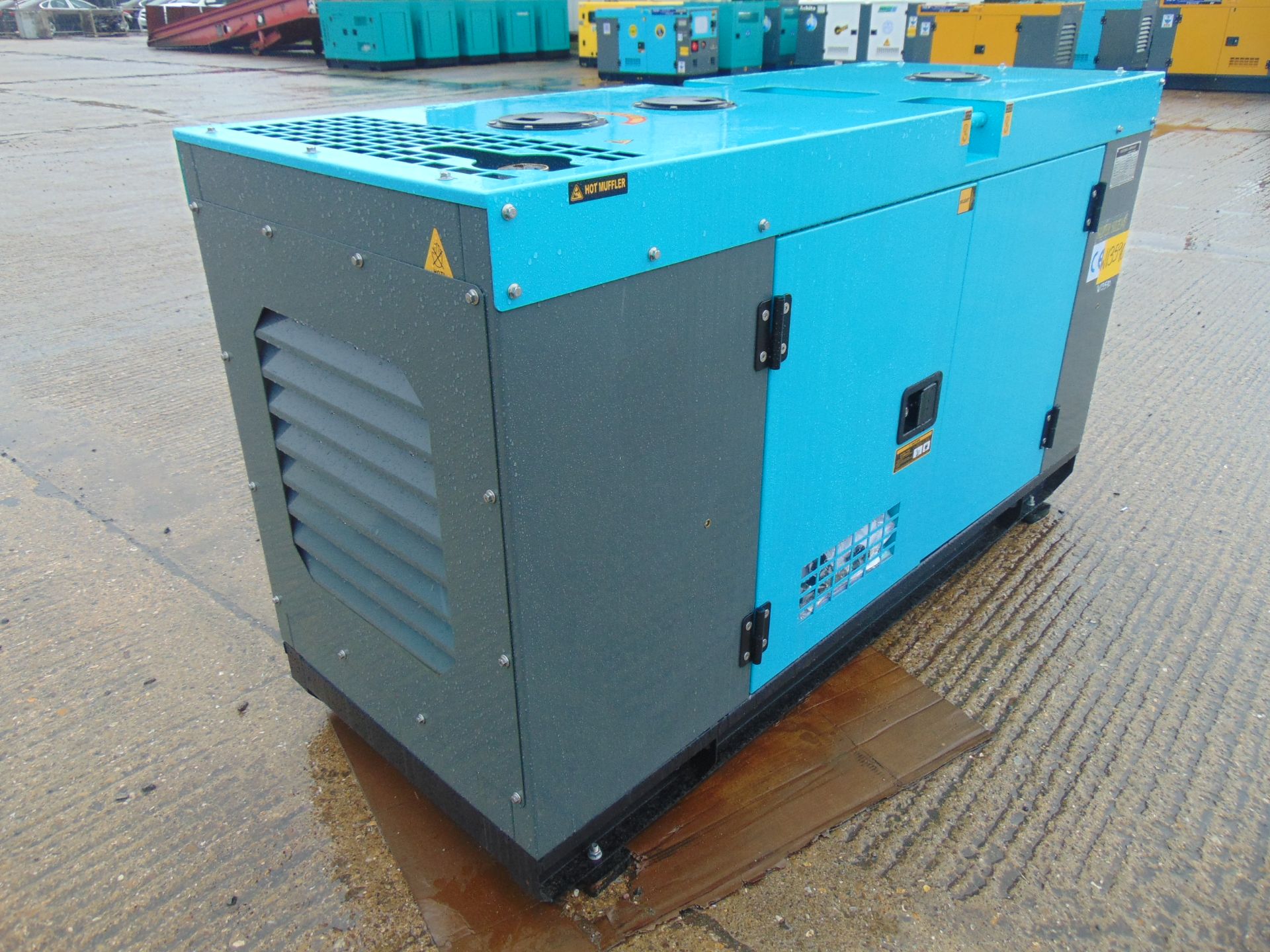 2022 UNISSUED 25 KVA 3 Phase Silent Diesel Generator Set - Image 2 of 16