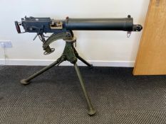 Very Rare Vickers .303 machine gun, deactivated to current EU standards