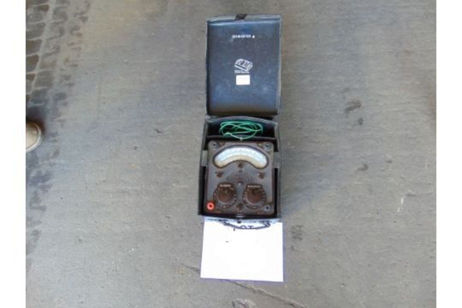 Universal Avometer Test set as shown