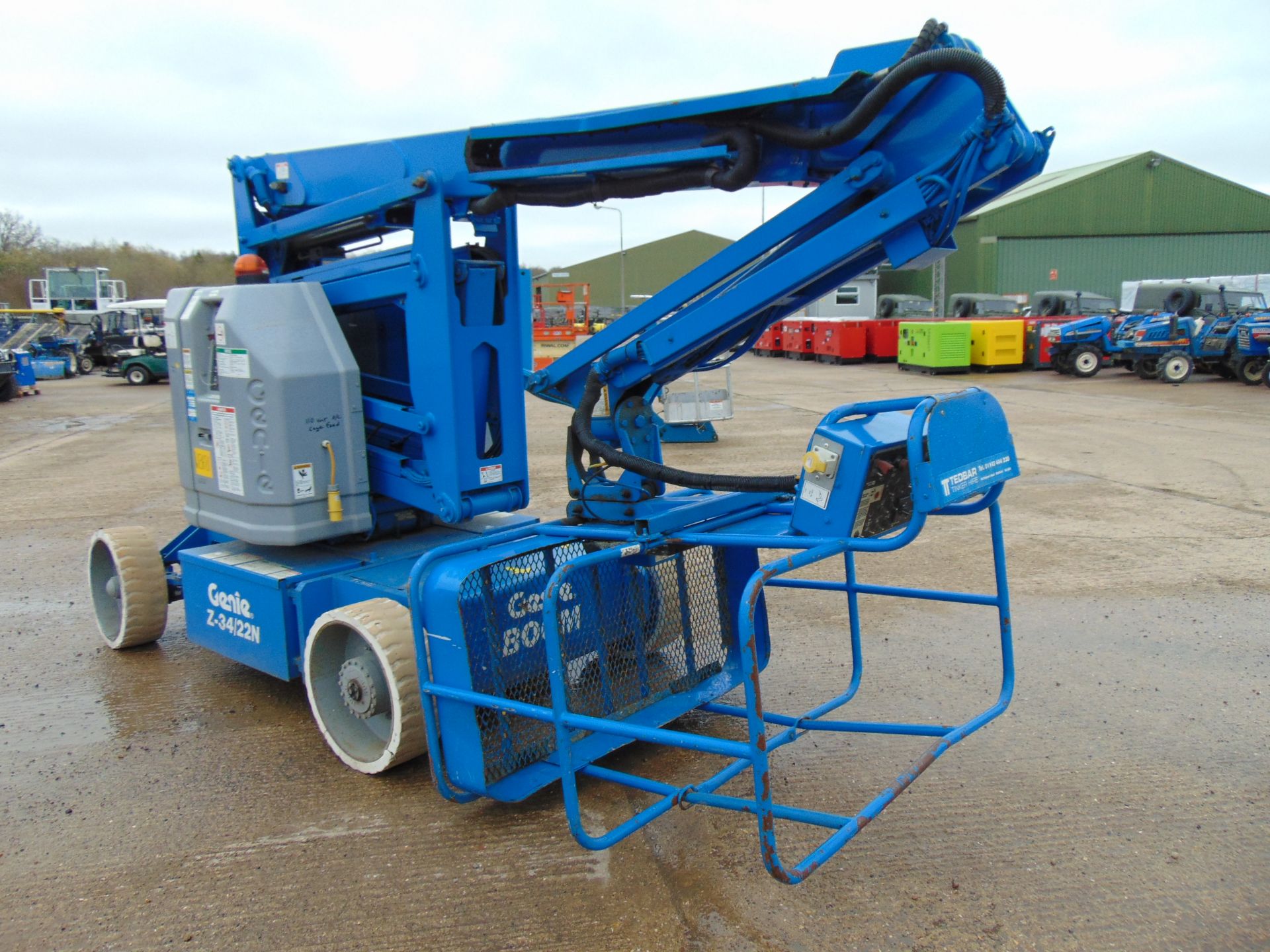 Genie Z-34/22N Articulated Electric Boom Lift ONLY 724 HOURS! - Image 3 of 18